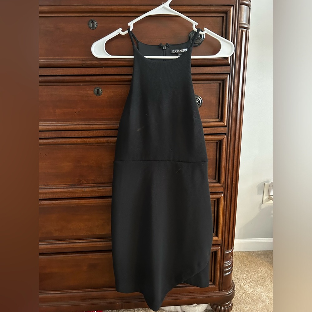 Express Mini Black Dress